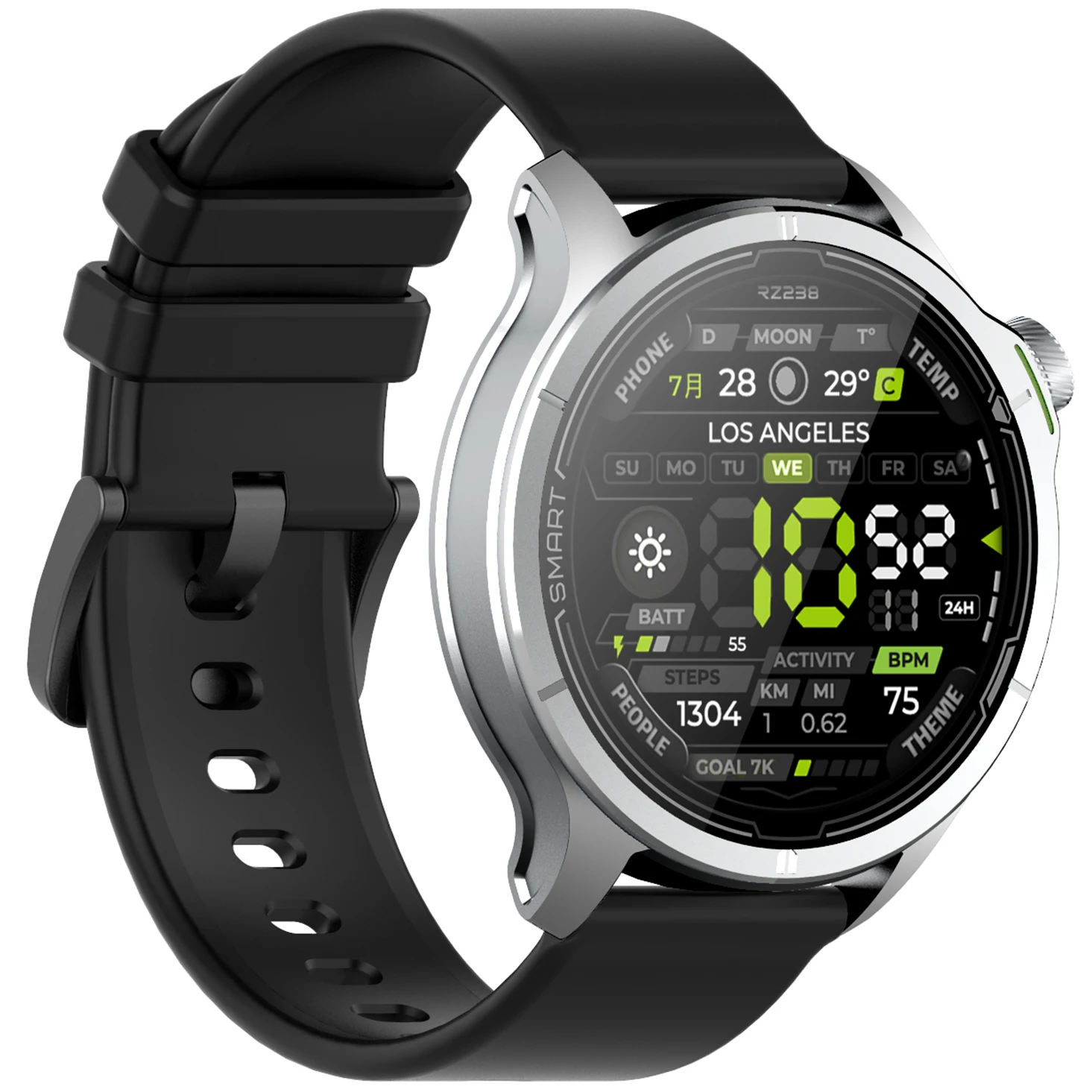 VALDUS Support One Key Dual Connection GPS Dual Mode Bluetooth 400mAh Battery Smartwatch Weather Forecast VG51 PRO Smart Watch