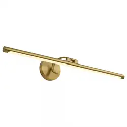 Hot Sale Luxury Antique Copper Cabinet Wall Lamp Mirror Led Picture Light For Bathroom