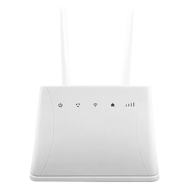 Маршрутизатор CPE 300 Мбит/с, 2,4 ГГц, Wi-Fi стандарт 4G LTE, Мобильный маршрутизатор CPE с 2x8 Dbi внутренними антеннами, комнатный беспроводной маршрутизатор LTE