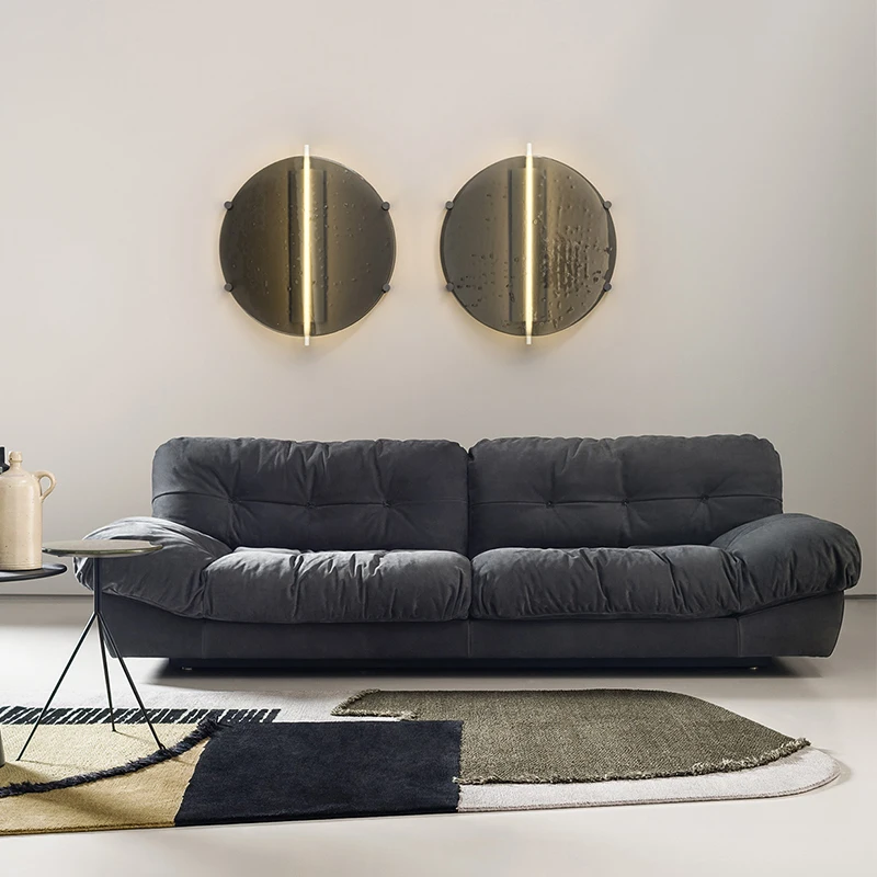 YASITE  1 2 3 4 seater feather Baxter Milano Sofa  with ottoman or chaise lounge