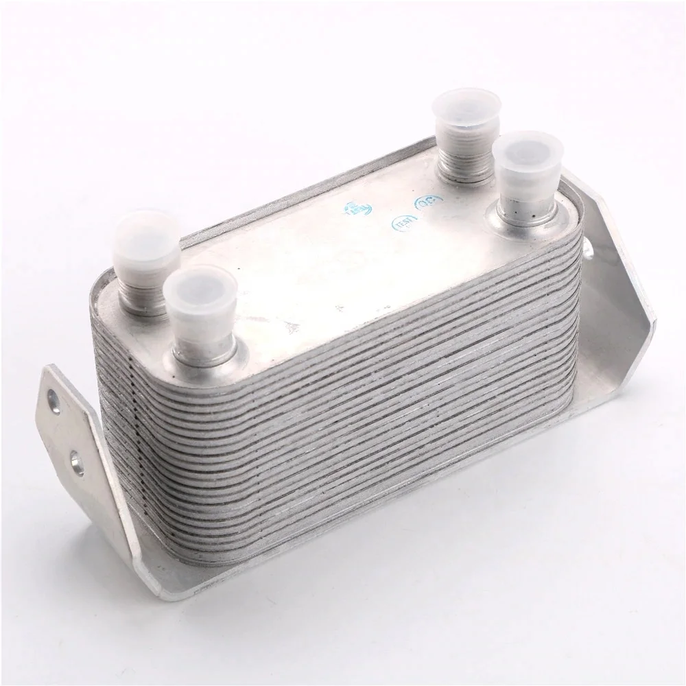 High Quality Durable Glossy Auto Aluminum Transmission Engine Oil Cooler  PBC500051 For LAND ROVER