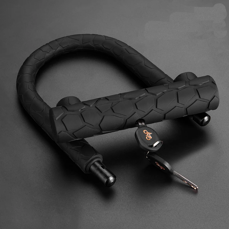 
New design strong heavy bicycle lock wholesale cheap price bicycle U bike bike lock with three keys 