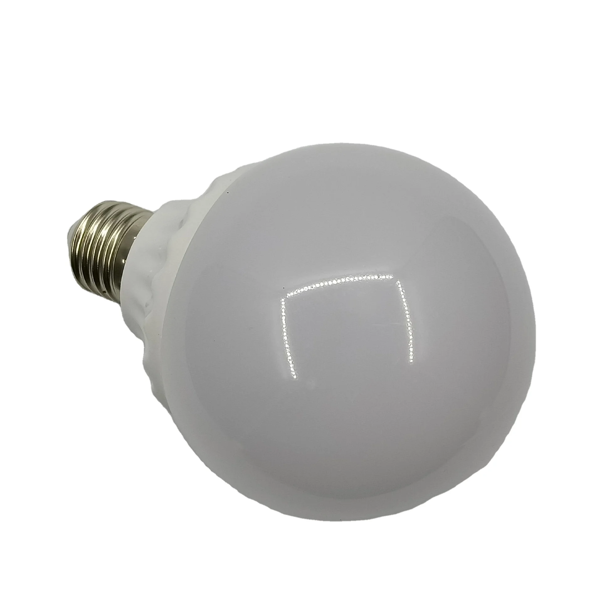 110V 220V Milky white Plastic Cover Bulb E27 5W Edison LED Light Bulb Cold/Warm White G80 Globe Ball Bulb