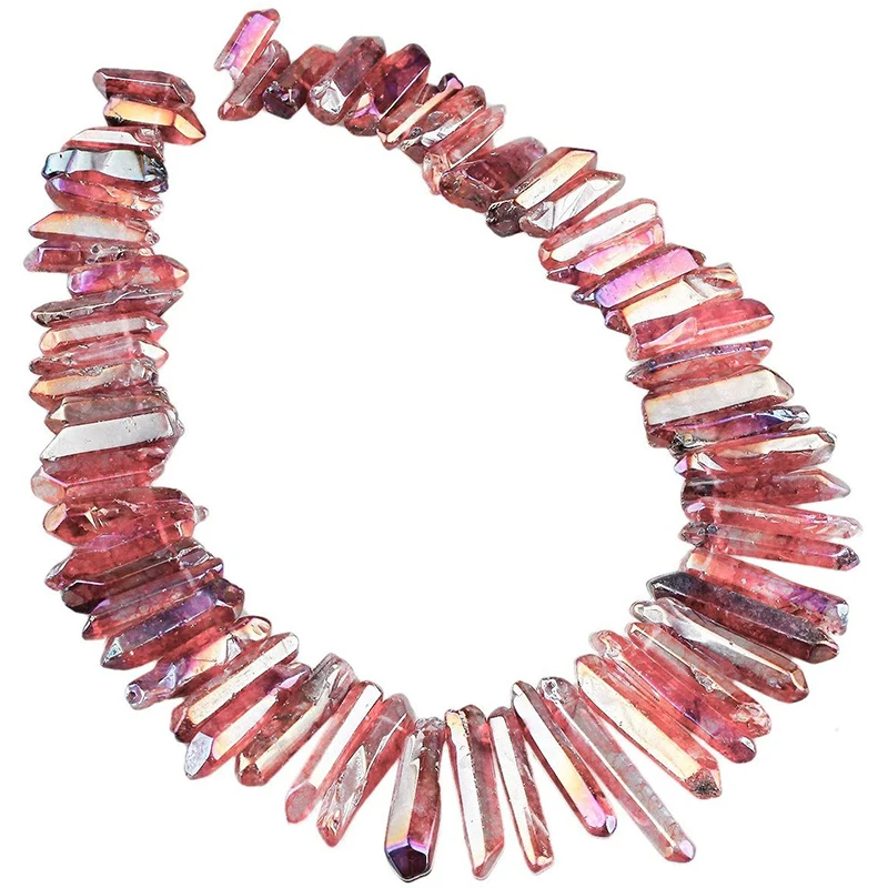 Angel Aura Clear Quartz Tower Natural Crystal Wand Aura White Crystal Tower For Decoration