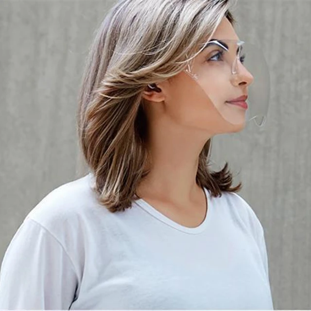 
Protective Sunglasses Visor Full Face Covering Protective Face for Outdoor Cycling Oversize and Lightweight for Men and Women 