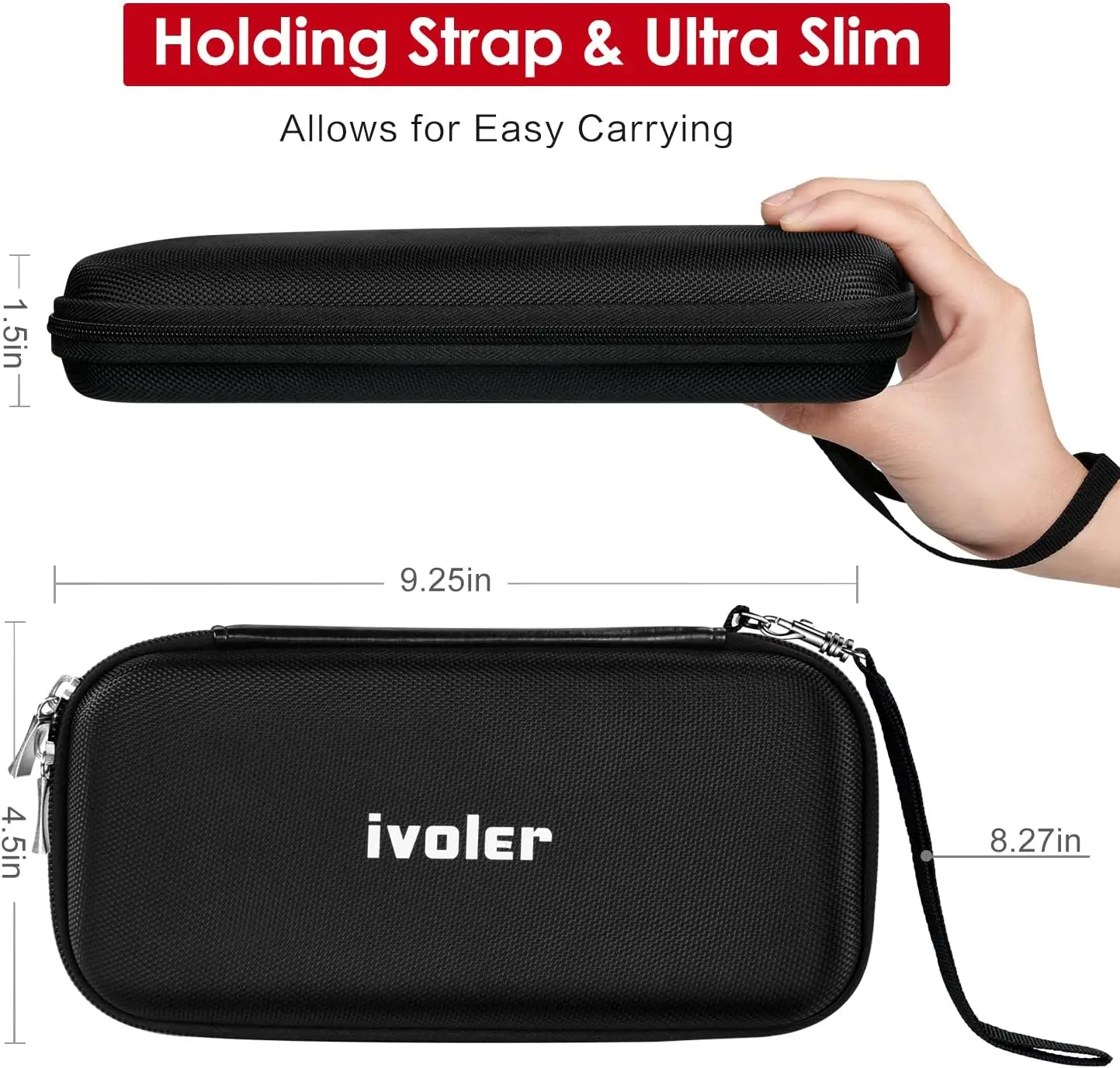 Custom Eva Game Foam Case Protective Mini 20Cm Small Game Storage Eva Zipper Case For Nintendo Switch