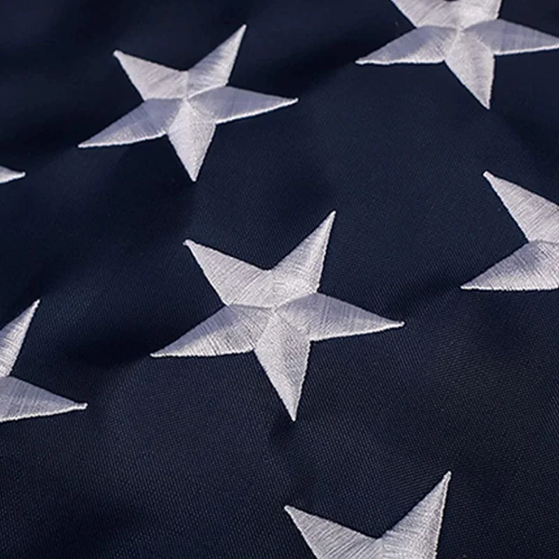Printing Custom Flags Embroidery USA Flag,3x5ft 90*150cm Polyester World Outdoor banners