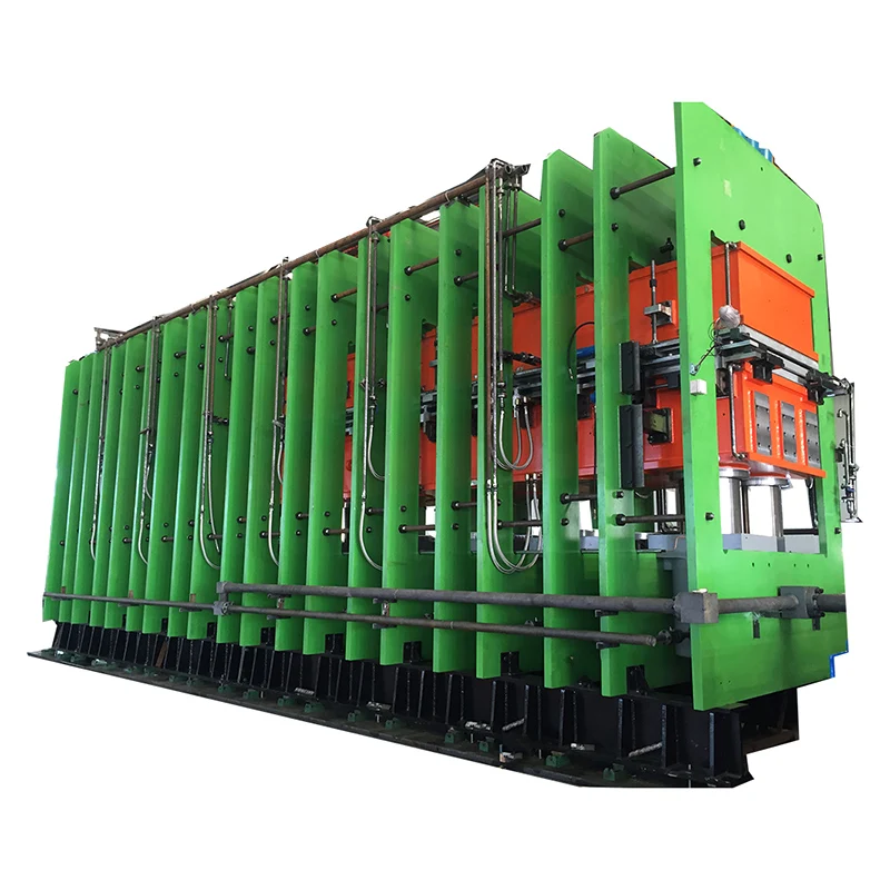 Hot frame type plate vulcanizing press Frame type platen vulcanizer Rubber product making machinery