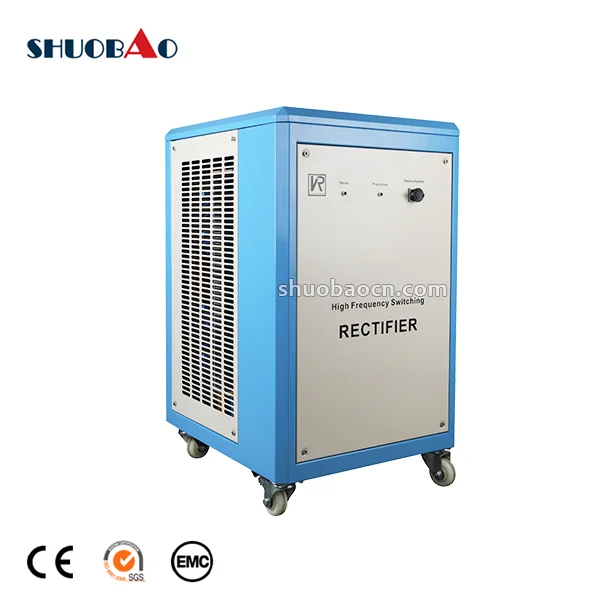 2023 New Design ShuoBao High voltage and current switch mode 3 phase 3000 amp  anodizing electroplating dc power rectifier