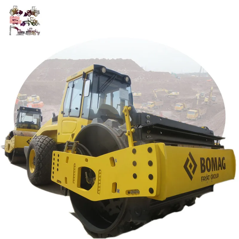 Новый Дорожный Каток BOMAG BW 220D-4 оригинальный 20-тонный уплотнитель bw220 производство Германия