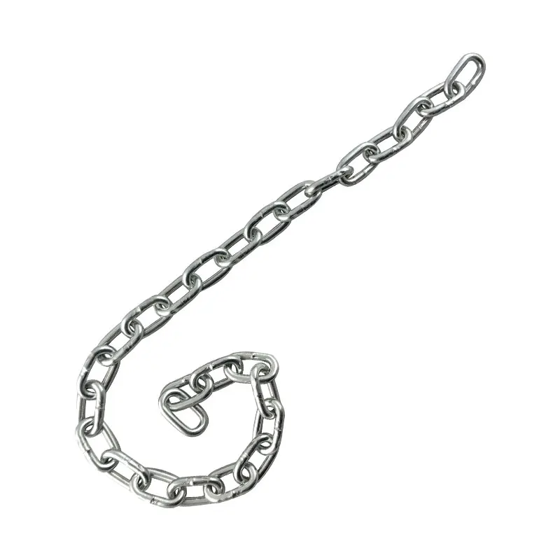 China manufacturer welded hot dip galvanized short link chain for sale