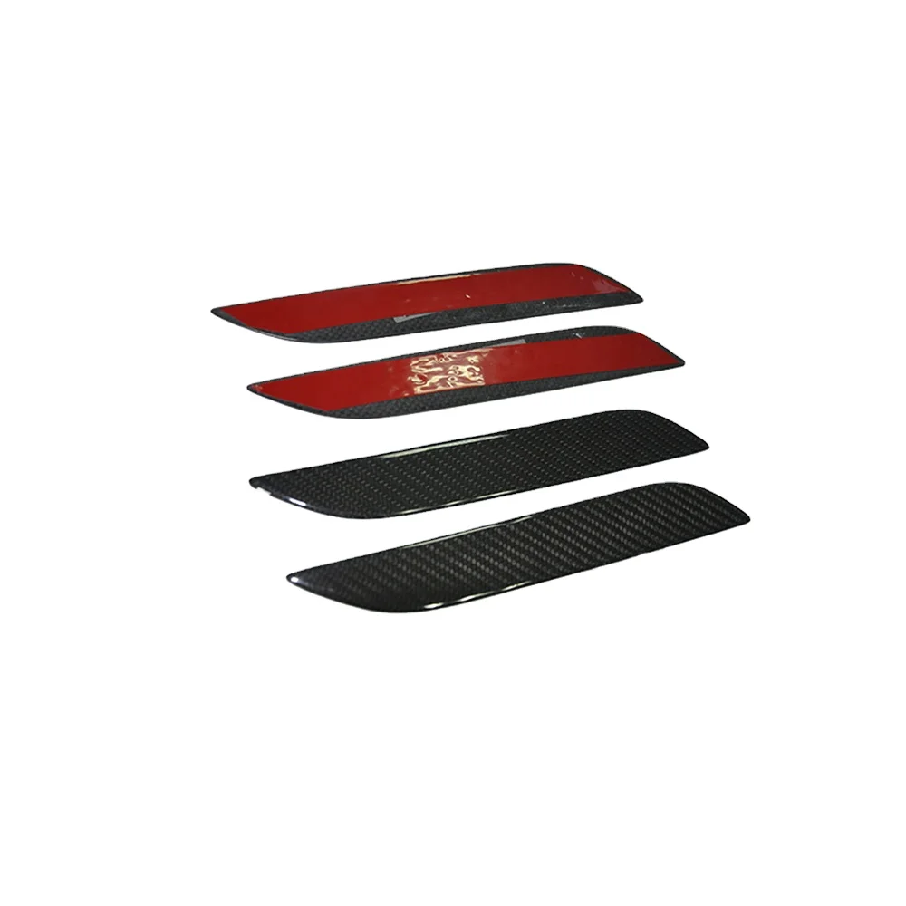 High Quality  For 2016-on Tesla model S Wholesale Exterior Parts Newly Dry Carbon Fiber Car Door Handle Cover Trim