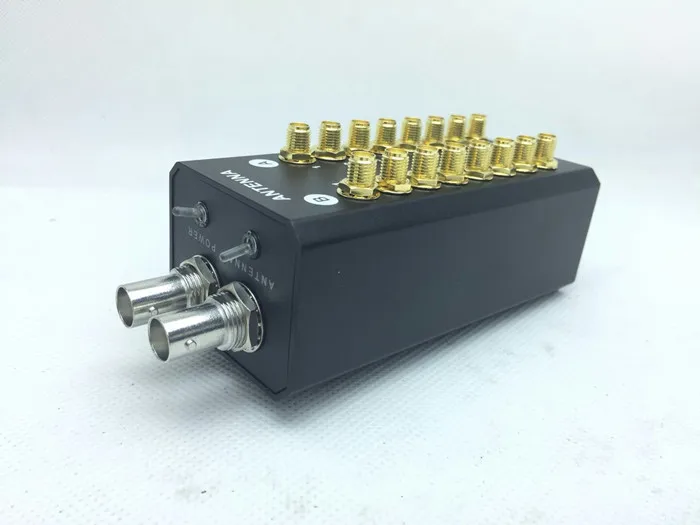 TKG 16 channels Signal Amplifier UHF Antenna distributor system Antenna Amplifier for Recording Interview Wireless Microphone
