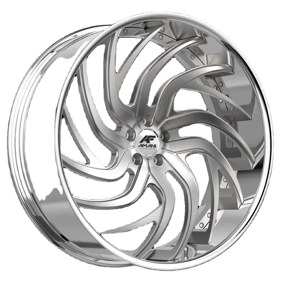 Chrome Rims Forgiato Wheels Forged Concave Wheel Rucci rims AF Steering wheels