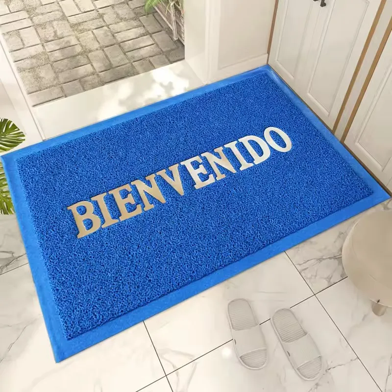 Factory Indoor Outdoor Waterproof Anti Slip Door Floor Cushion PVC Coil Roll Noodle Entrance Welcome Mat