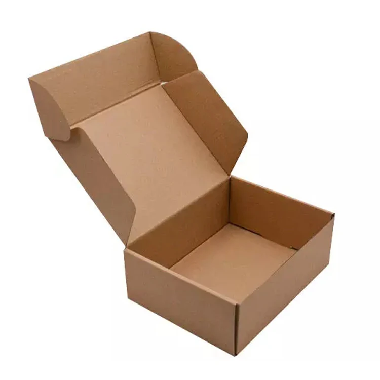 Custom Corrugated Glossy Lamination Food Paper Box,Paper Lunch Box,Kraft Paper Box