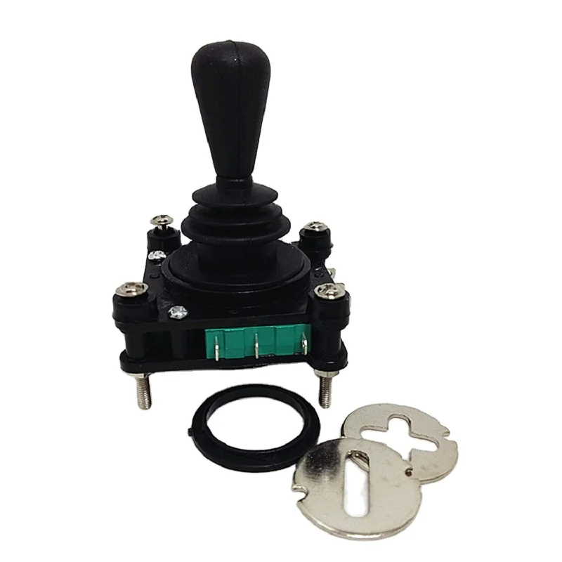 22mm Open Hole CV4YQ-04R2G Small Joystick Switch 2Direction 4Direction All Direction Joystick Cross Rocker Monolever Switch Momentary