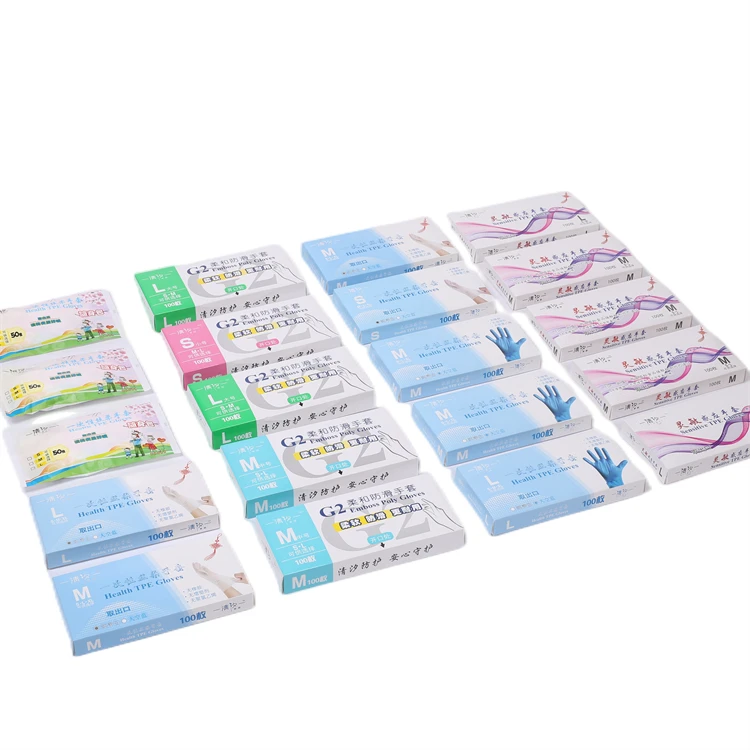 Good Quality Cpe Hdpe Food Pe Disposable Clear Polyethylene Waterproof Tpe Gloves