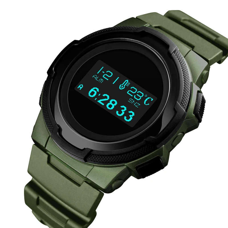 1439 skmei plastic band human temperature digital watches men