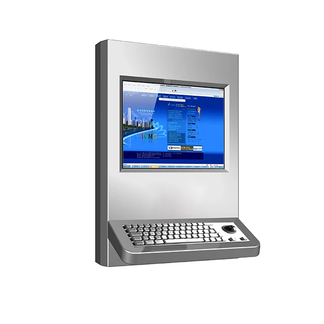 OEM/ODM self serve desktop payment Kioks with cash recycler card dispenser metal keyboard