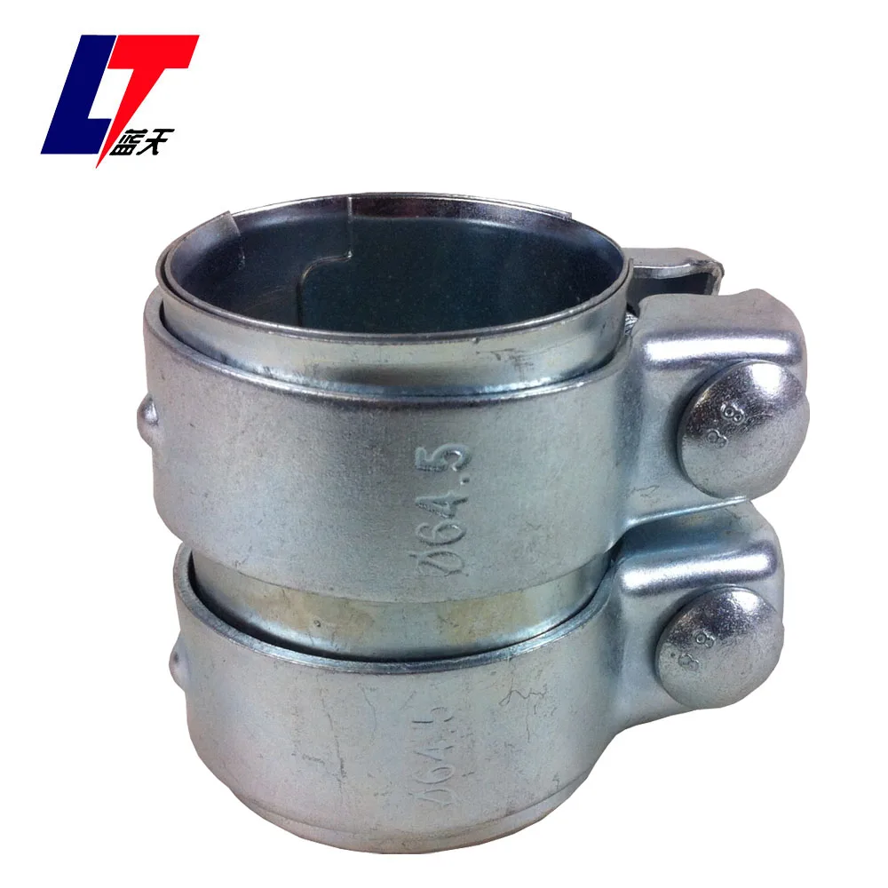 Auto Parts Exhaust Pipe Clamp Iron Exhaust Pipe Clamp Sleeve Connector 1k0253141m 893253139a For Vw Audi