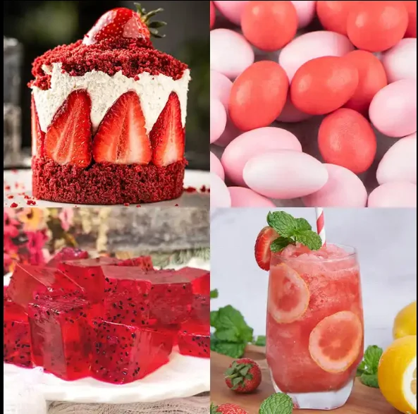 Innovy Factory supply Fresh Fruit Freeze Dried Fruit Strawberry Powder