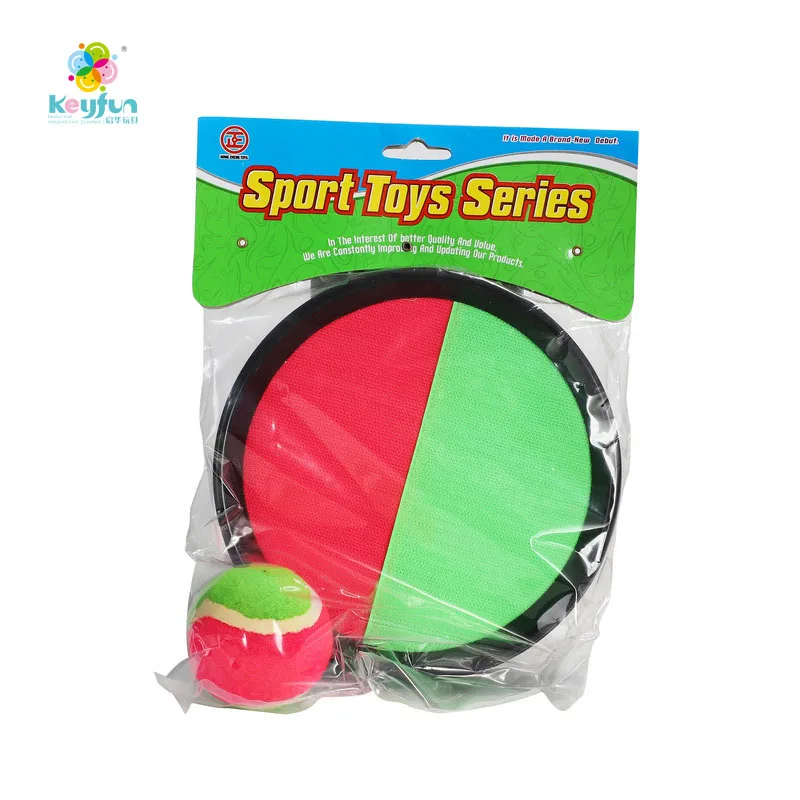 Outdoor Sports Toss and Sticky Ball Toys Beach Paddle Catch Ball Game Set For children