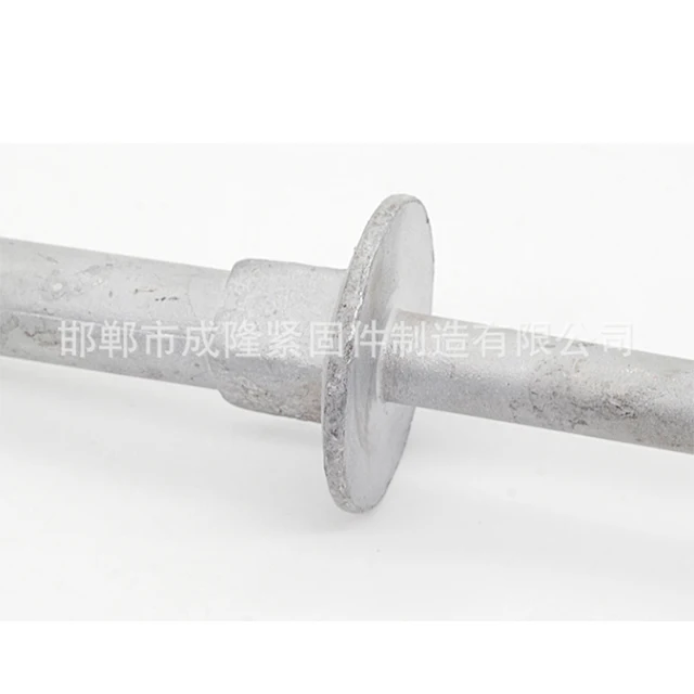 Carbon steel hot-dip galvanized American nylon head insulator steel pin