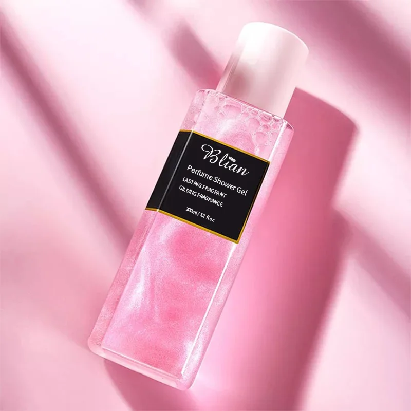 Высокое качество OEM ODM дешевый розовый гель для душа натуральный травяной Высокая 100% безопасная производственная цена