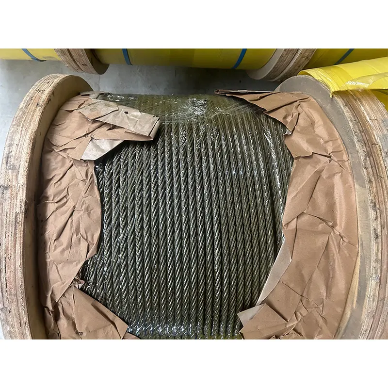 High Quality 6x19+FC Carbon Steel Wire Rope Black/Galvanized Cables