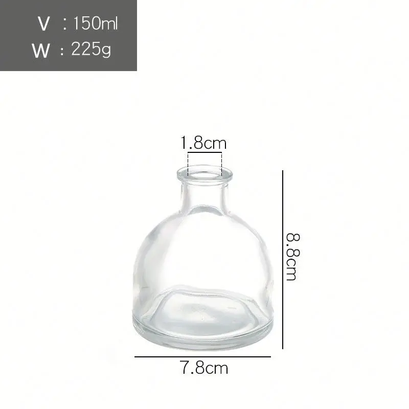 Brand New Diffuseur De Parfum En Verre Vide New Aroma Diffuser Reed Glass Bottle In Stock