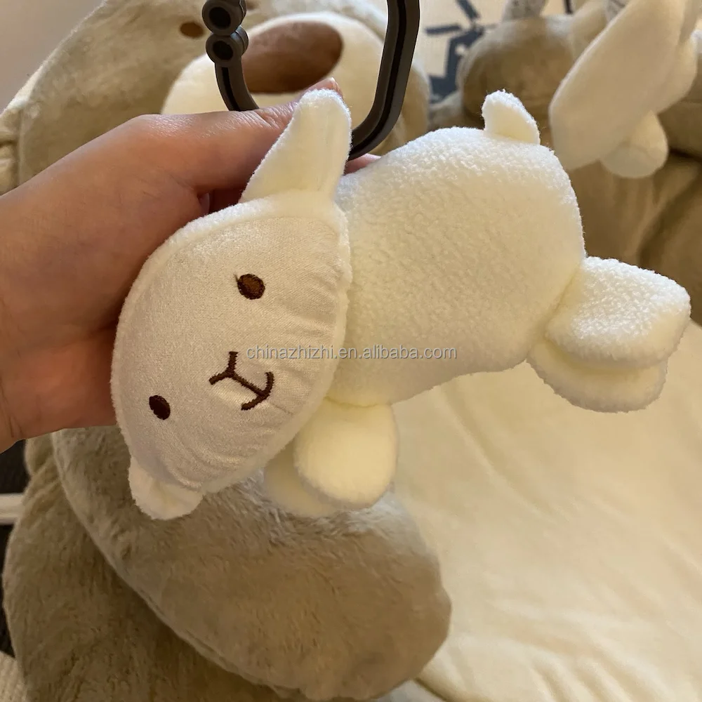 kids education crawling kick toys for sale wholesale fabric plush brown bear kids play mats babies with hanging toys