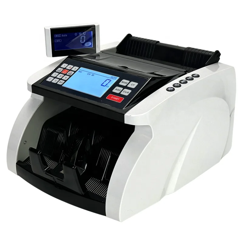 Battery Support 5900D2/T2 Money Counter  LCD/TFT display Banknotes Counting Machine UV/MG Bill Counter Fake Cash Detector