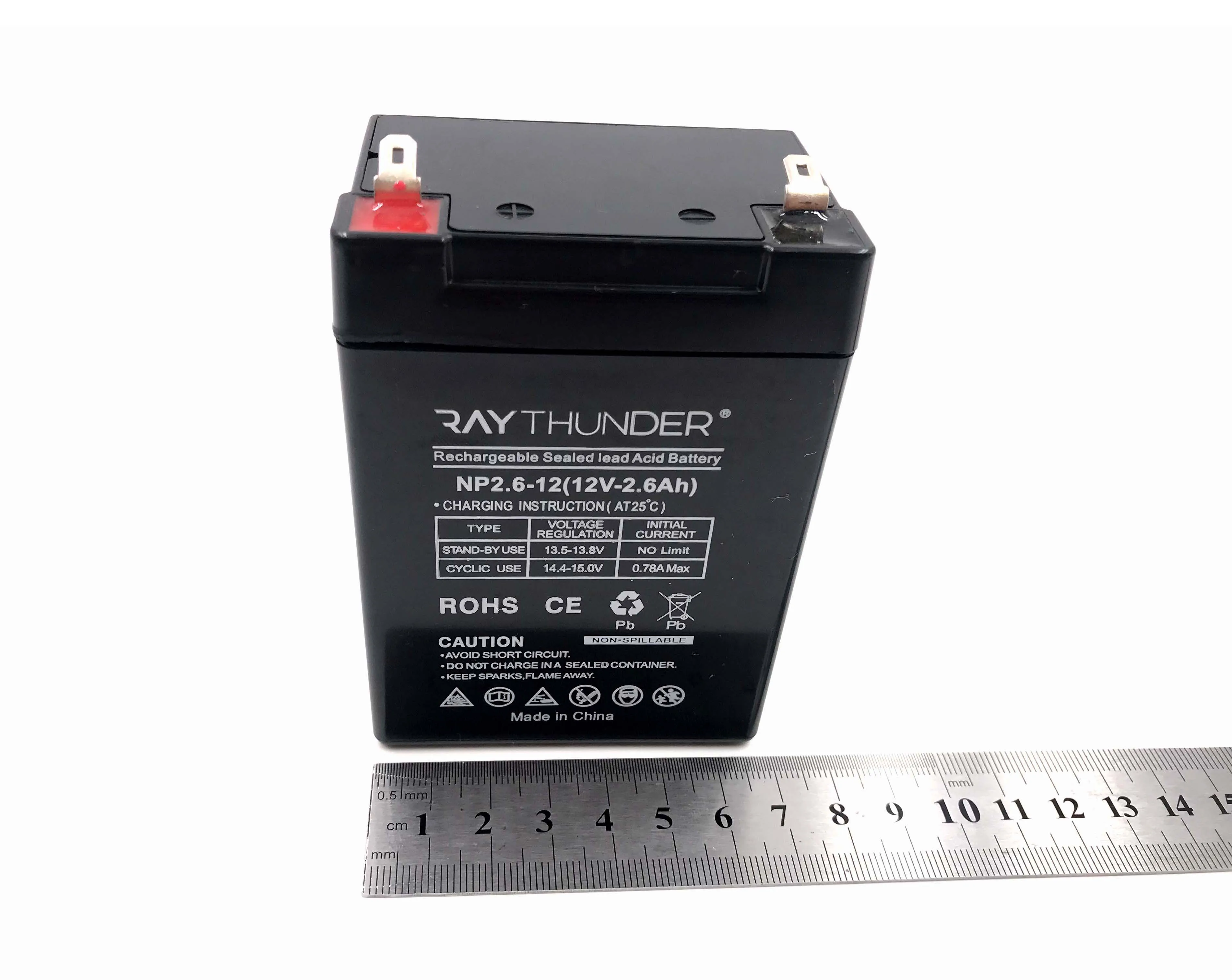 lead acid small battery 12v 2.6ah 3.2ah 4.5ah for electric power tool emergency light