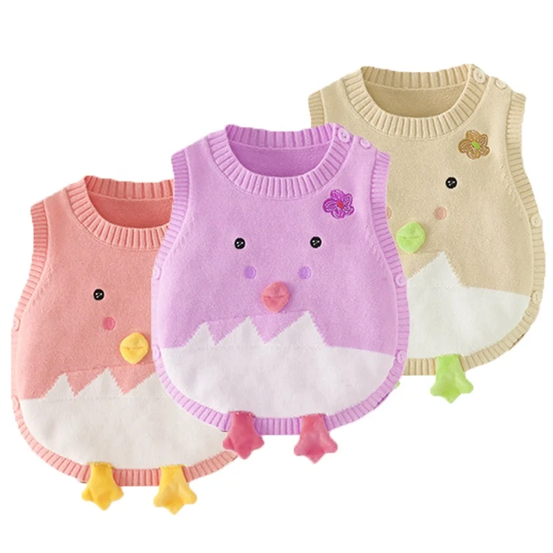 
Honesty Corporate Wholesale Customized Good Quality Popular Product Knitted Kids Crop Tops Sweater 