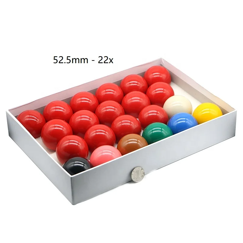 Standard 2-1/16inch Snooker Ball set 22x
