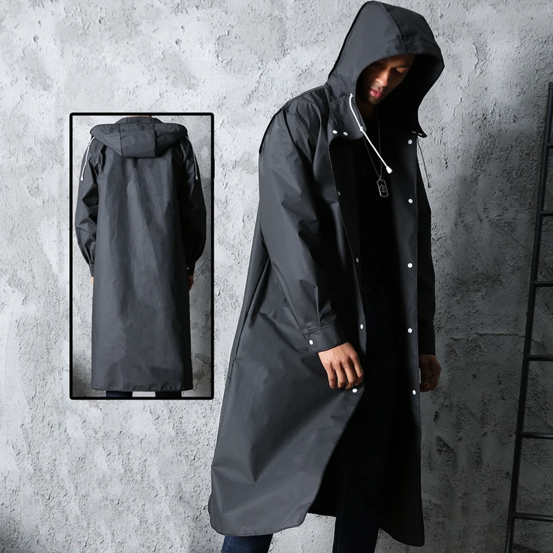Practical Hooded Raincoat Lightweight Portable Long For Outdoor Raincoat Rain Jacket Multifunctional Outdoor Rain Clothes