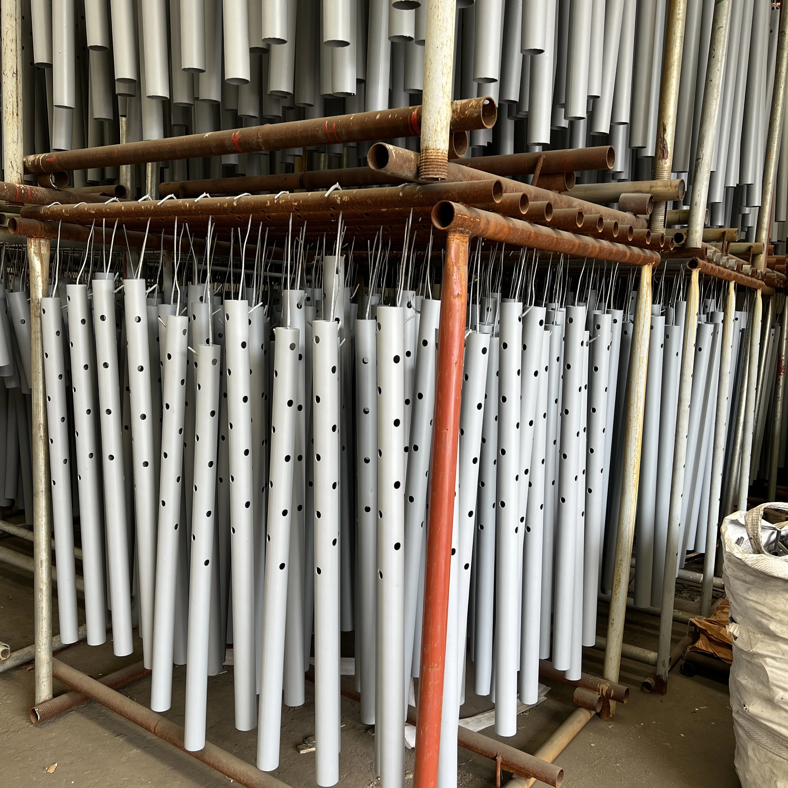 Electric scaffolding beam working platform adjustable shoring steel prop for housing using