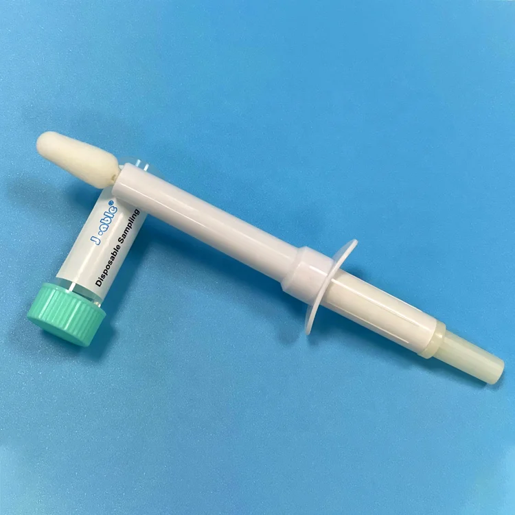 Special hot selling vaginal self sampling cervical collection sponge swab