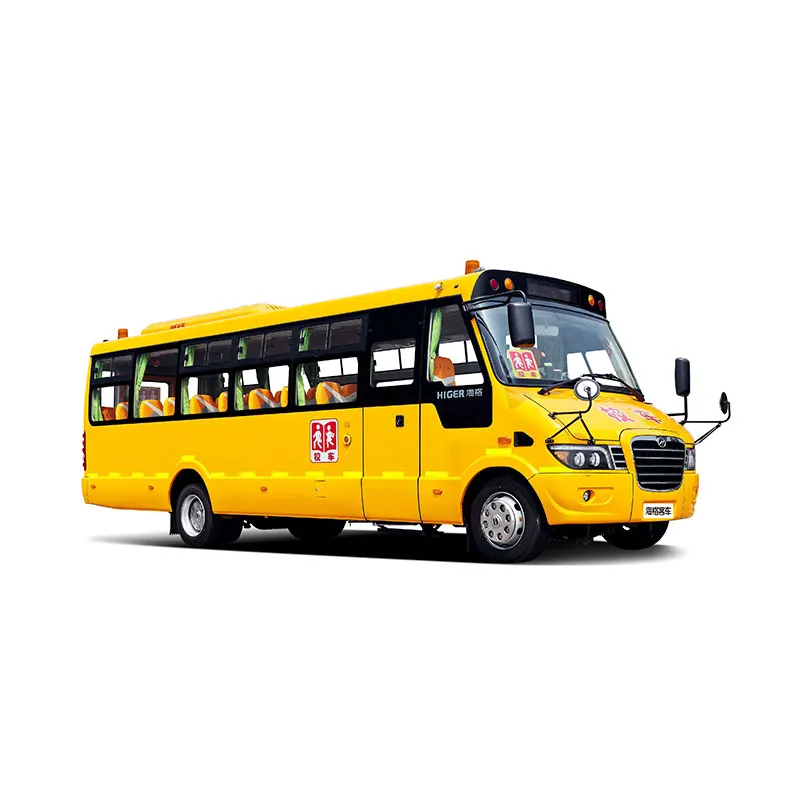 Dongfeng 50 Seats School Bus Yellow School Bus