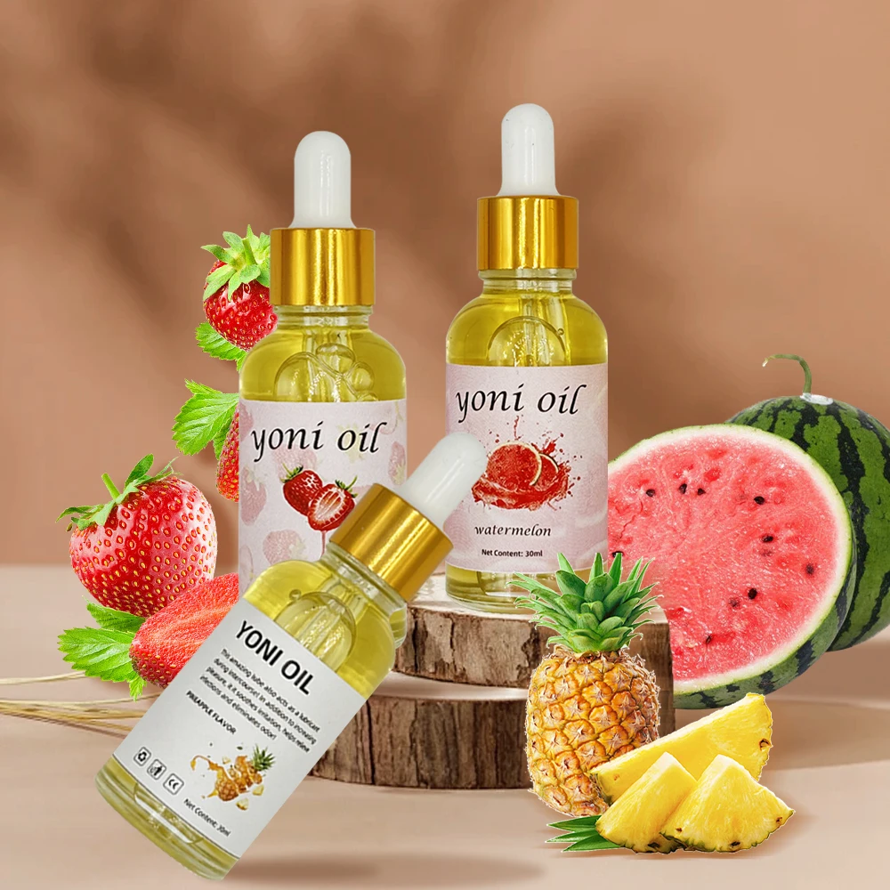 Hot selling 100% pure natural herbs women hygiene products yoni serum vagi oil cookie wash Yoni oil for women