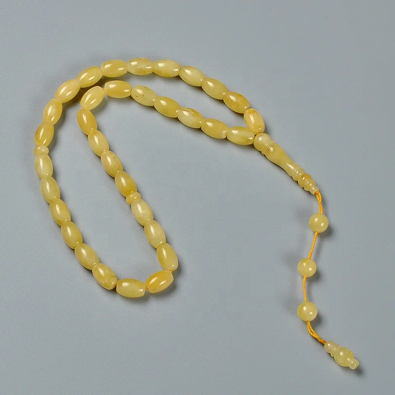 YS298 Янтарный кехрибар, сырье, Прибалтики, натуральные молитвенные бусы для tesbih tasbih