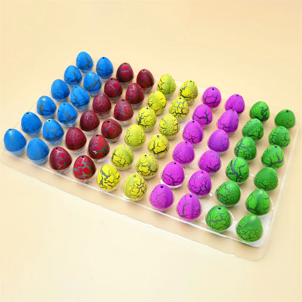 2*3cm Small-Size Dinosaur Egg Hatching EVA Plastic Toy Unisex Water-Growing Animal Expansion Deformation Simulation Funny EN71
