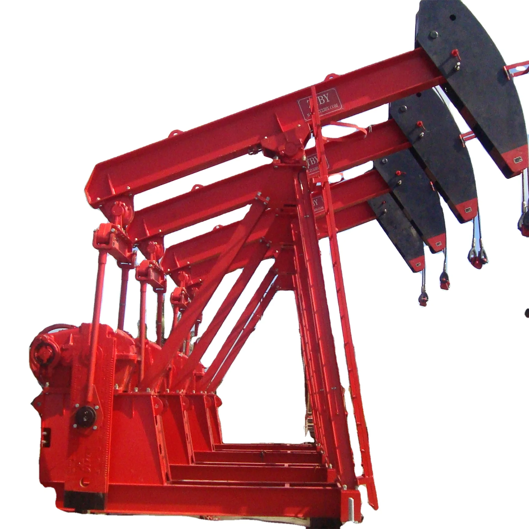 High efficiency and stability oil well conventional beam pumping unit