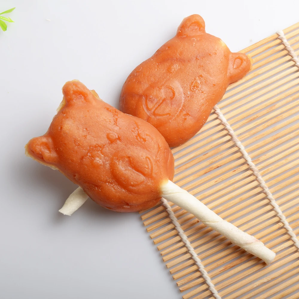 Funny Dog Snack Chicken Lollipop Dog Treats Pet Chew Treats Puppy Dog Lollipop