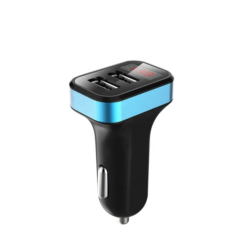 
Cheapest Universal 5V 3.1A 2 Ports Dual USB Car Charger With LCD Screen LED Voltage Display For Nokia 