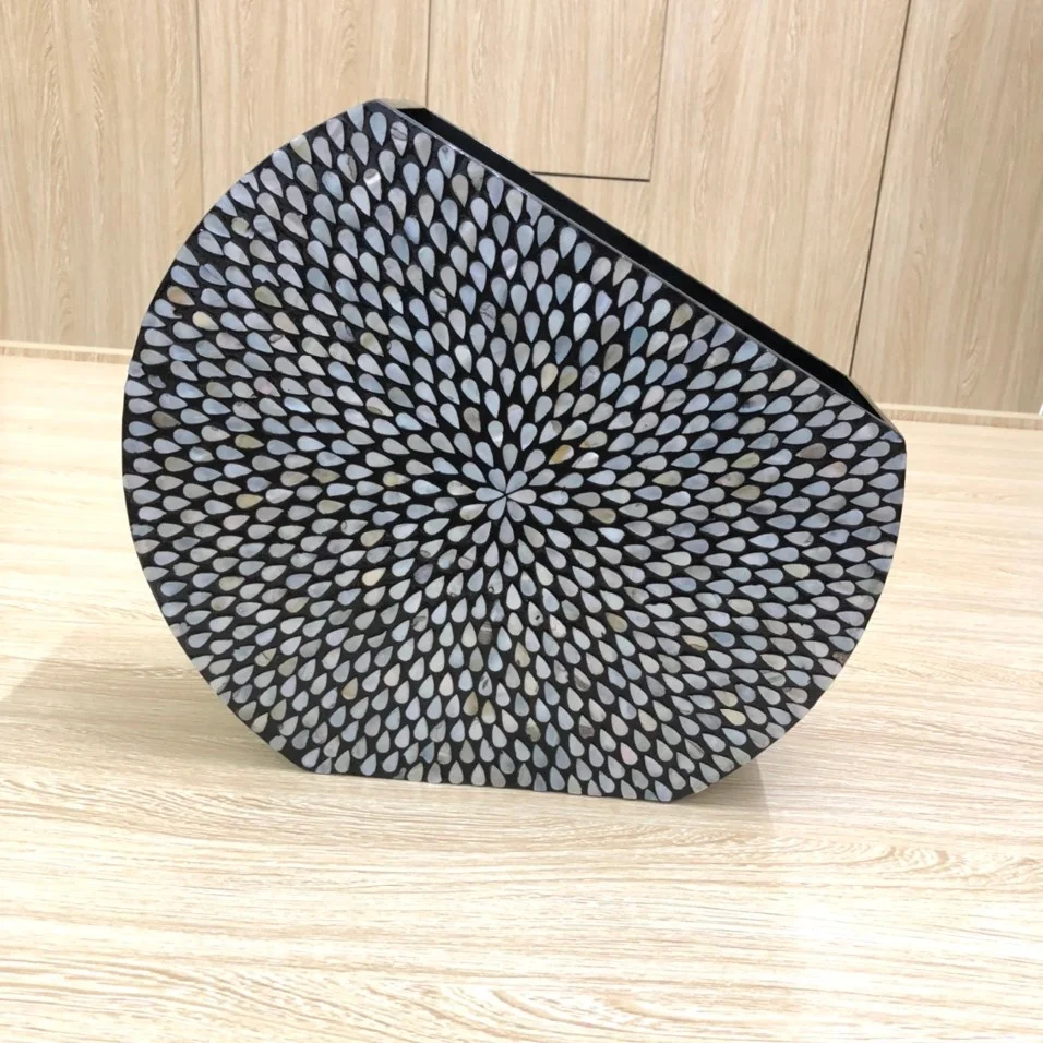  High quality Mop decor vase handmade from Viet