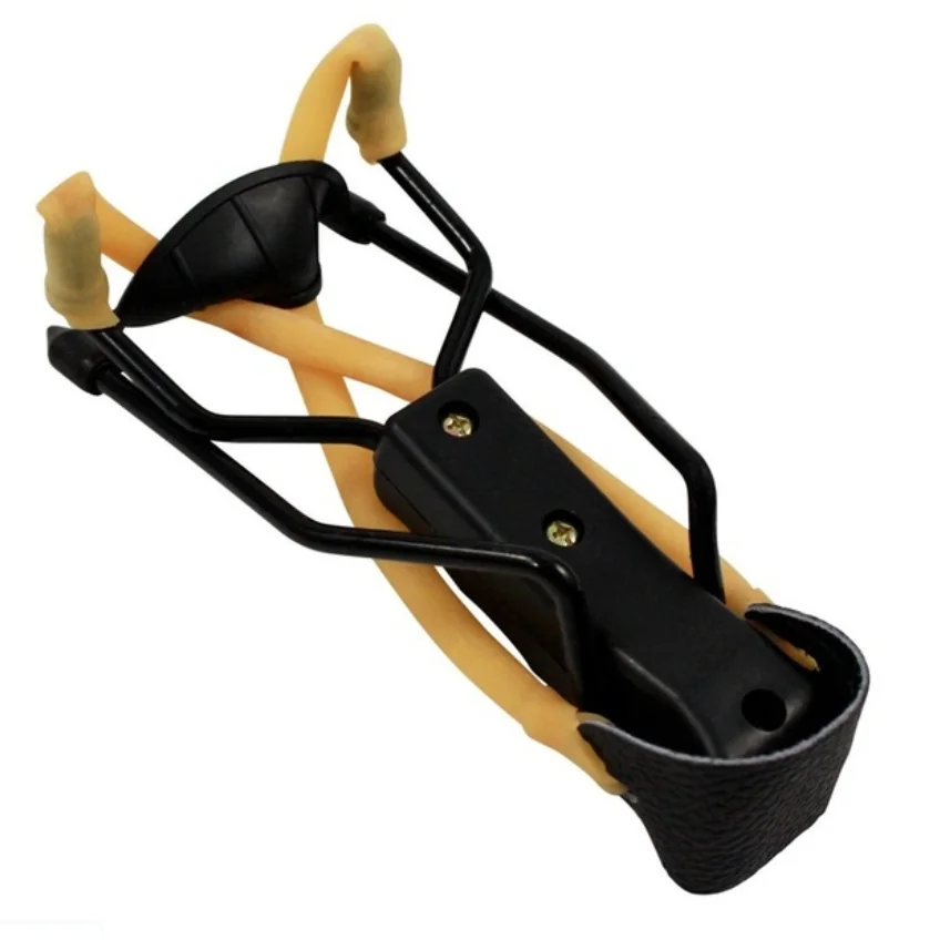 Folding slingshot shooting hunting slingshot with wrist rest
