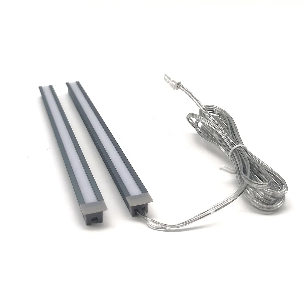 Custom Led Strip Light Aluminum Profile 10*10mm Recessed aluminum led profile for living room corridor indoor outdoor lighting