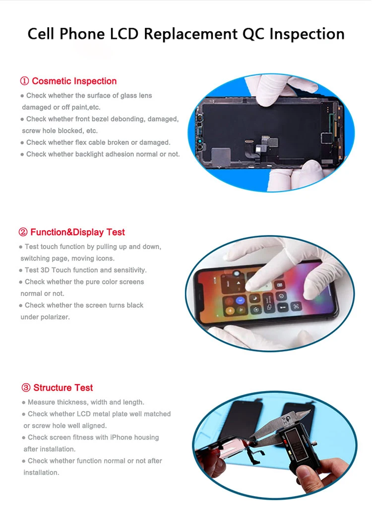 Mobile Phone Lcd I Phone X Xr Xs 11 12 13 Pro Max Display Lcd Screen Gx Oled For Iphone Xs Replacement Touch Screen